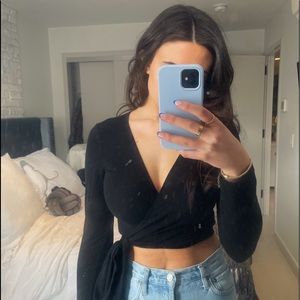 Princess Polly Wrap Top